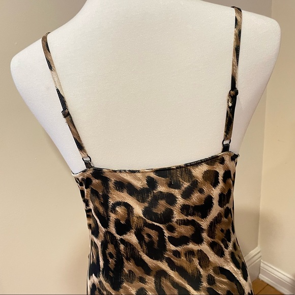 Leopard Front Braided Ruffle Top - Picture 9 of 13